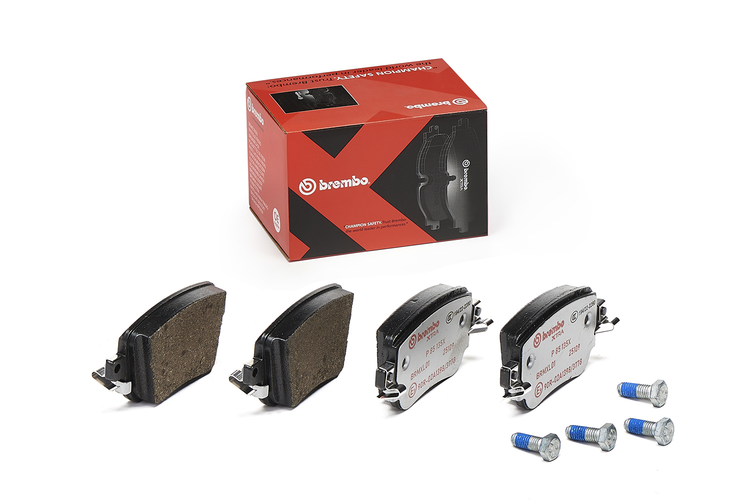 Kit pastiglie freno, Freno a disco - P 85 135X BREMBO