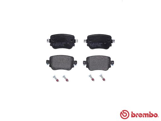 Kit pastiglie freno, Freno a disco - P 85 135 BREMBO