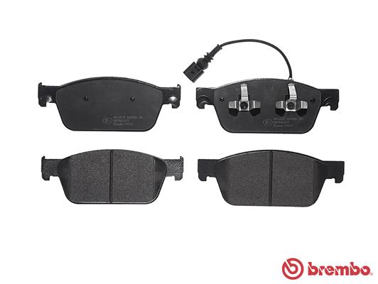 Brake Pad Set, disc brake - P 85 141 BREMBO