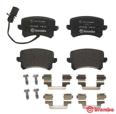 Kit pastiglie freno, Freno a disco - P 85 142 BREMBO
