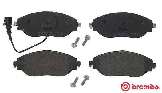 Brake Pad Set, disc brake - P 85 144 BREMBO