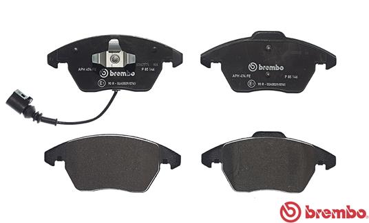 Brake Pad Set, disc brake - P 85 146 BREMBO