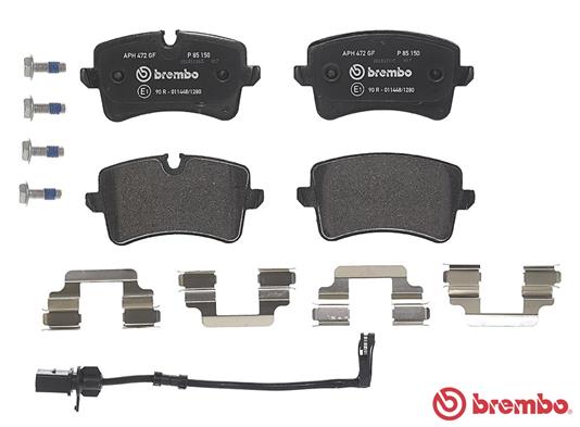 Brake Pad Set, disc brake - P 85 150 BREMBO