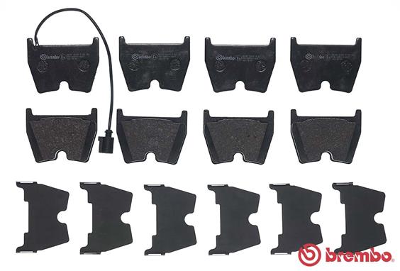 Brake Pad Set, disc brake - P 85 152 BREMBO