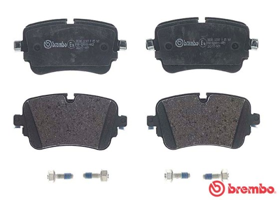 Brake Pad Set, disc brake - P 85 161 BREMBO