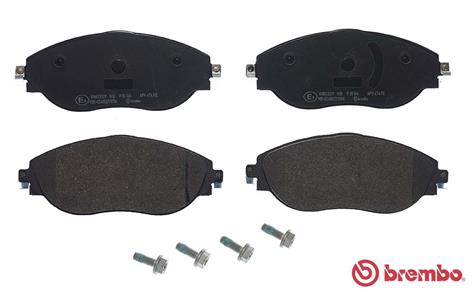 Kit pastiglie freno, Freno a disco - P 85 166 BREMBO