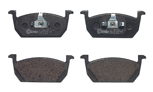 Brake Pad Set, disc brake - P 85 167 BREMBO