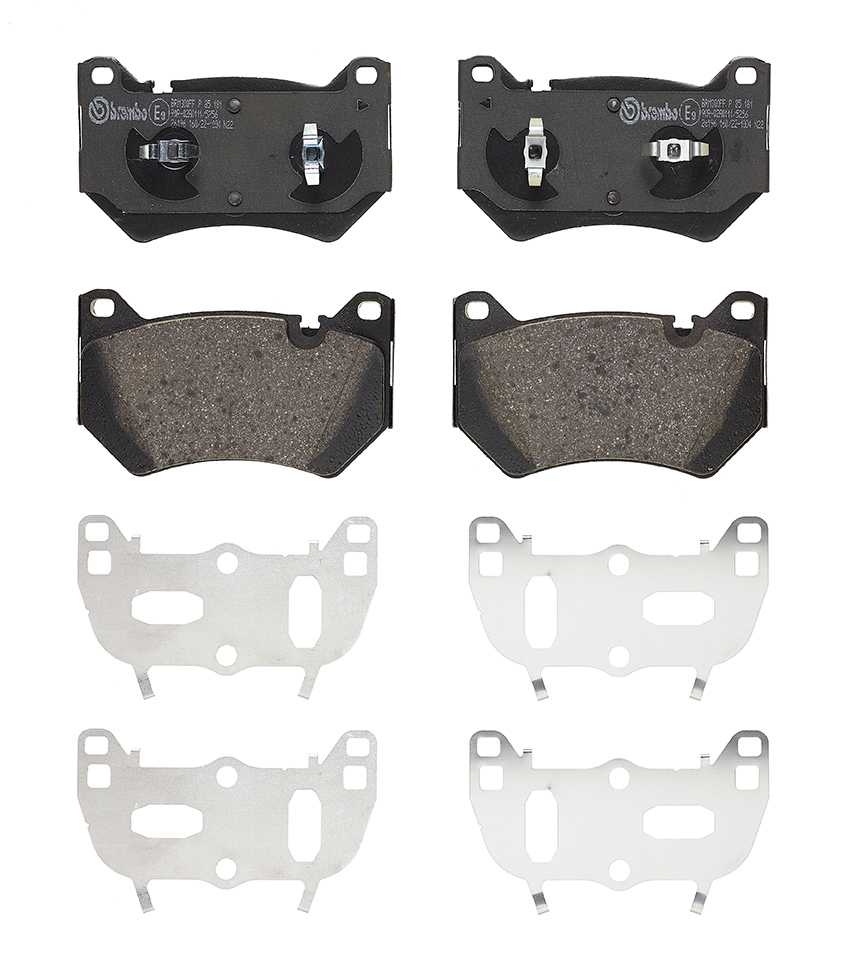 Brake Pad Set, disc brake - P 85 181 BREMBO