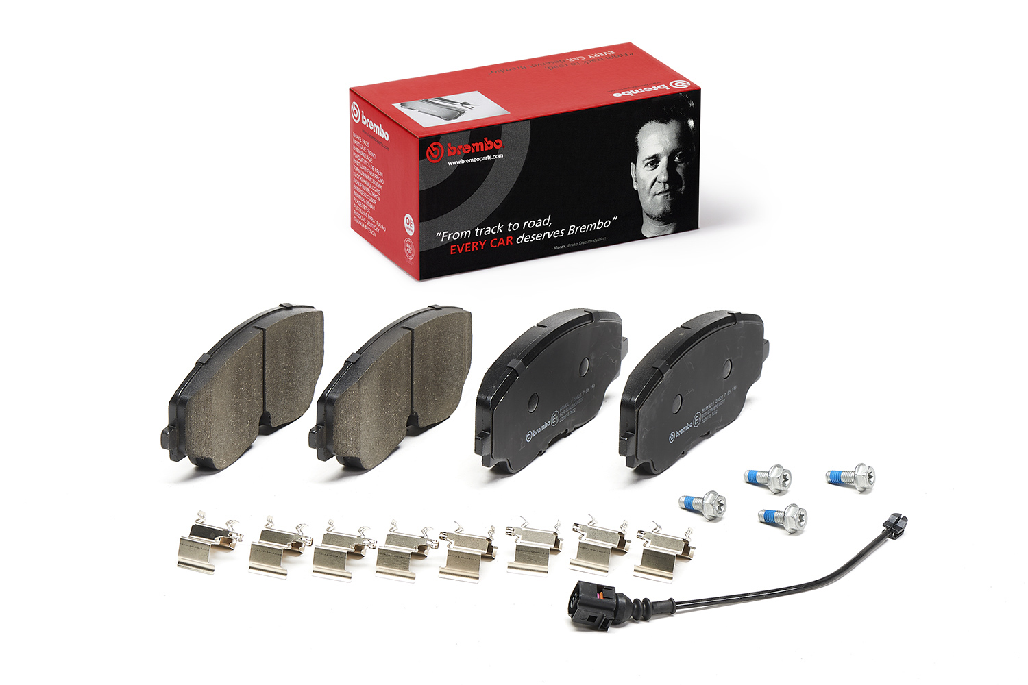 Brake Pad Set, disc brake - P 85 193 BREMBO