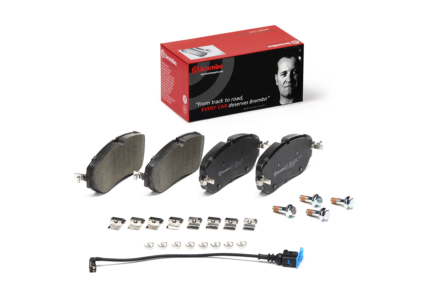 Brake Pad Set, disc brake - P 85 194 BREMBO
