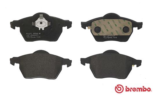 Brake Pad Set, disc brake - P 86 015 BREMBO