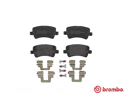 Brake Pad Set, disc brake - P 86 021 BREMBO
