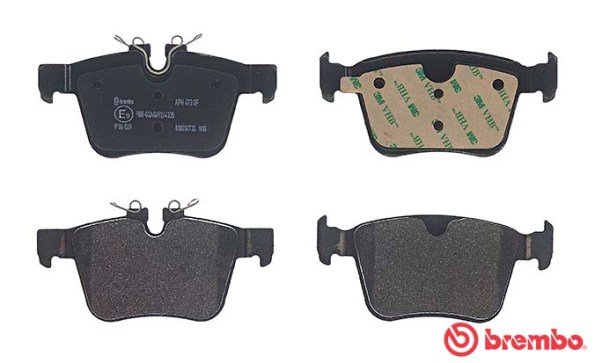 Brake Pad Set, disc brake - P 86 029 BREMBO
