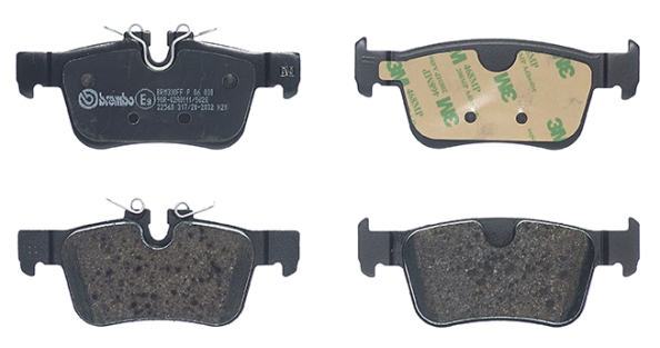 Brake Pad Set, disc brake - P 86 030 BREMBO