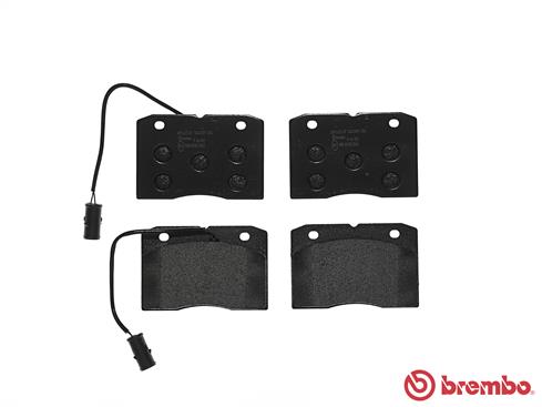 Brake Pad Set, disc brake - P A6 012 BREMBO