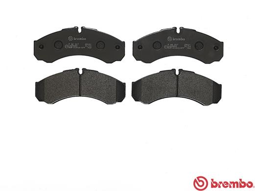 Brake Pad Set, disc brake - P A6 017 BREMBO