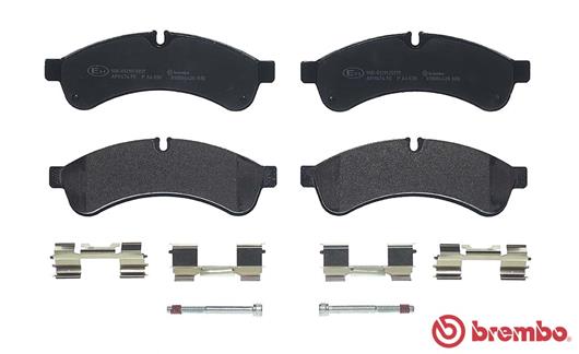 Brake Pad Set, disc brake - P A6 030 BREMBO