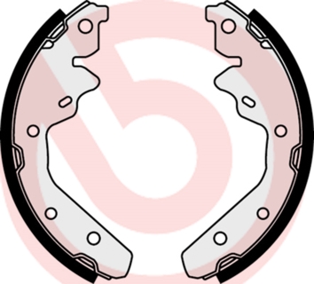 Brake Shoe Set - S 11 502 BREMBO