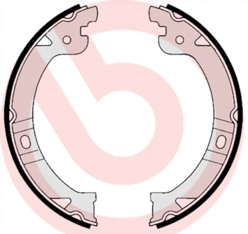 Brake Shoe Set, parking brake - S 11 505 BREMBO