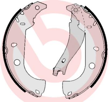 Комплект тормозных колодок - S 23 511 BREMBO