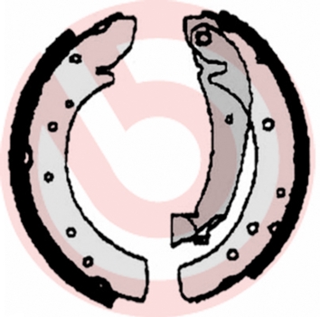 Brake Shoe Set - S 23 516 BREMBO
