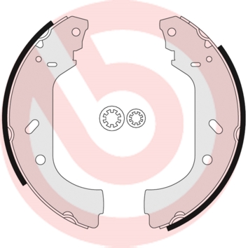 Комплект тормозных колодок - S 23 517 BREMBO
