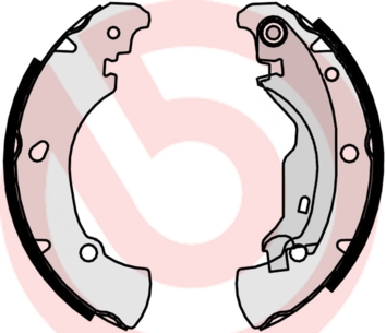 Brake Shoe Set - S 23 519 BREMBO