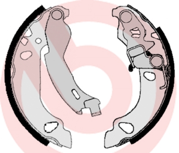Kit ganasce freno - S 23 522 BREMBO