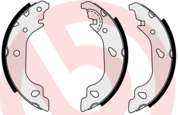Brake Shoe Set - S 23 551 BREMBO