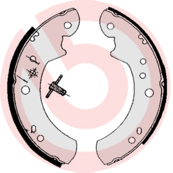 Комплект тормозных колодок - S 24 512 BREMBO