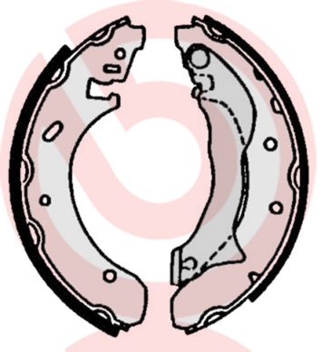 Комплект тормозных колодок - S 24 524 BREMBO