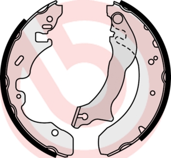 Brake Shoe Set - S 24 535 BREMBO