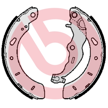 Bremsbackensatz - S 24 551 BREMBO