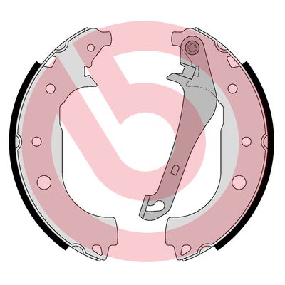 Комплект тормозных колодок - S 24 552 BREMBO