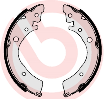 Brake Shoe Set - S 28 502 BREMBO
