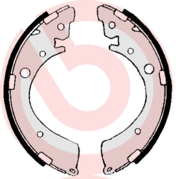 Brake Shoe Set - S 28 506 BREMBO