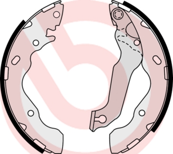 Brake Shoe Set - S 30 511 BREMBO