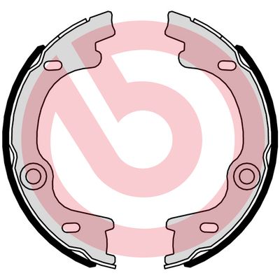 Комплект тормозных колодок, стояночная тормозная система - S 30 545 BREMBO