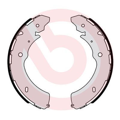 Brake Shoe Set - S 34 508 BREMBO