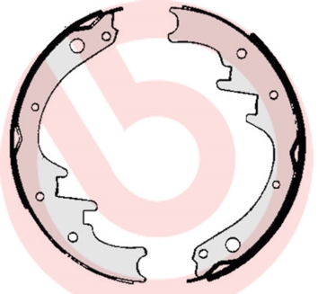 Brake Shoe Set - S 37 501 BREMBO