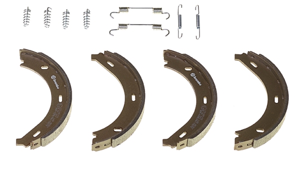 Brake Shoe Set, parking brake - S 50 517 BREMBO
