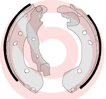 Brake Shoe Set - S 56 510 BREMBO