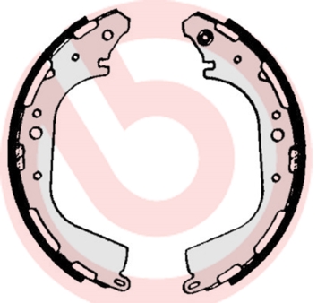 Brake Shoe Set - S 56 529 BREMBO