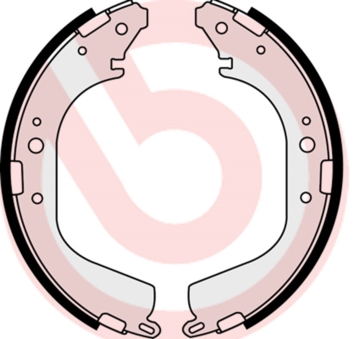 Brake Shoe Set - S 56 532 BREMBO