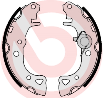 Brake Shoe Set - S 61 516 BREMBO