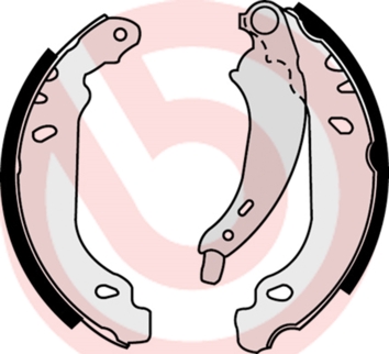 Brake Shoe Set - S 61 525 BREMBO