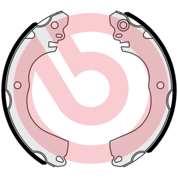 stabdžių trinkelių komplektas - S 61 543 BREMBO