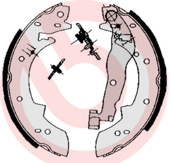 Комплект тормозных колодок - S 68 511 BREMBO