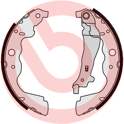 Bremsbackensatz - S 68 546 BREMBO