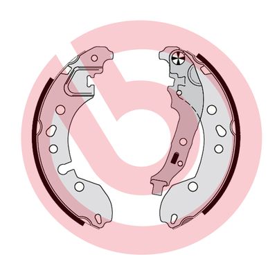Brake Shoe Set - S 68 548 BREMBO